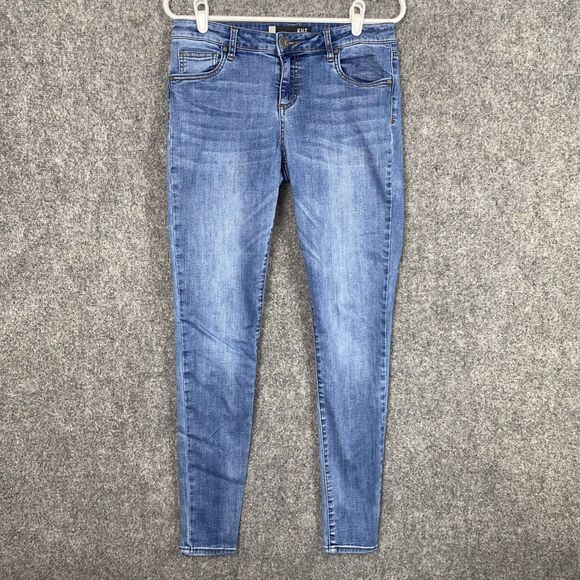 KUT from the Kloth Denim - Kut From The Kloth Jeans Womens Size 6 Blue Skinny Ankle